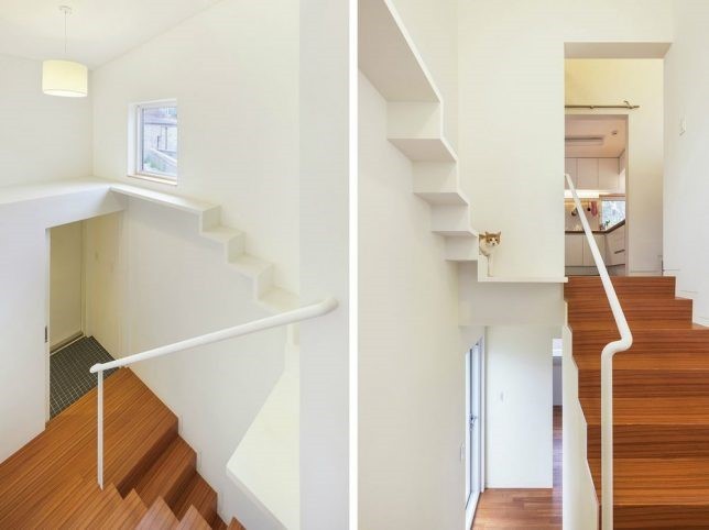 Una escalera propia La casa está en Corea del Sur