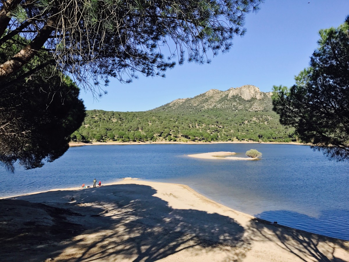 Virgen de la Nueva en el Pantano de San Juan de Madrid