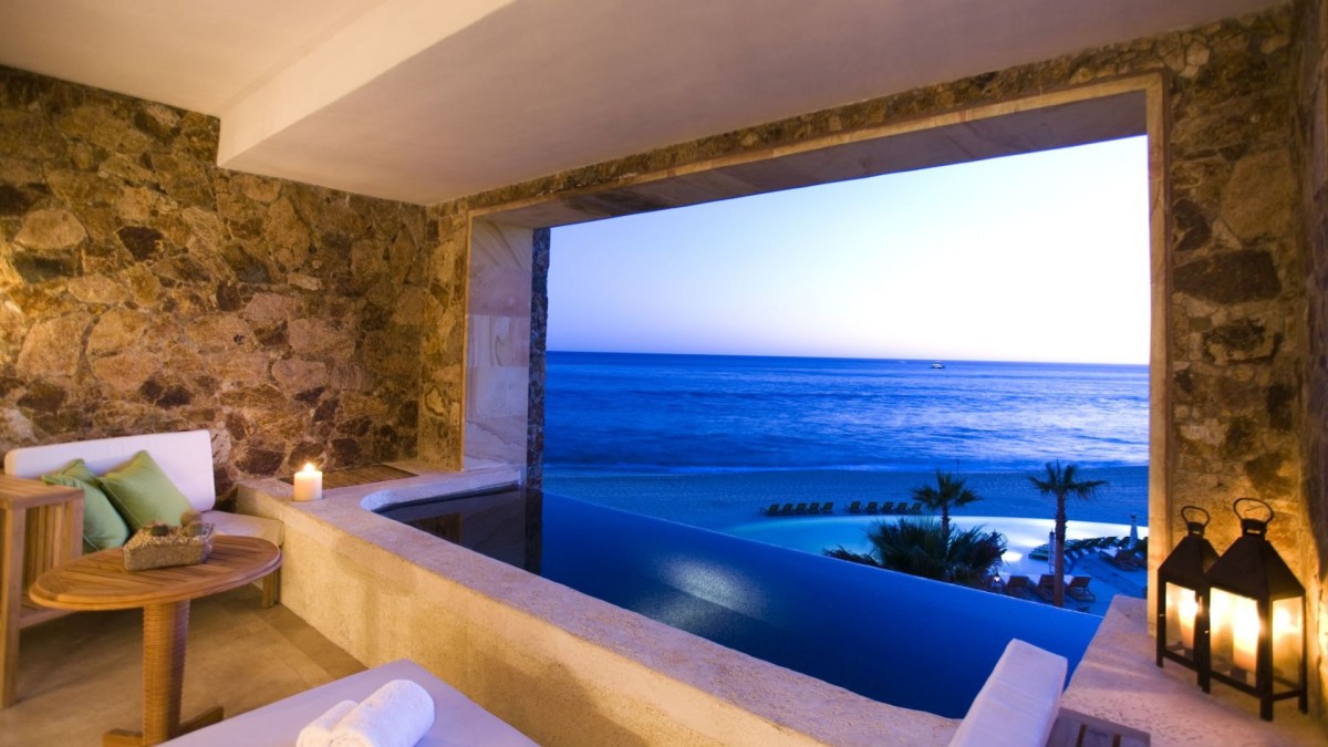 El mar visto desde una suite