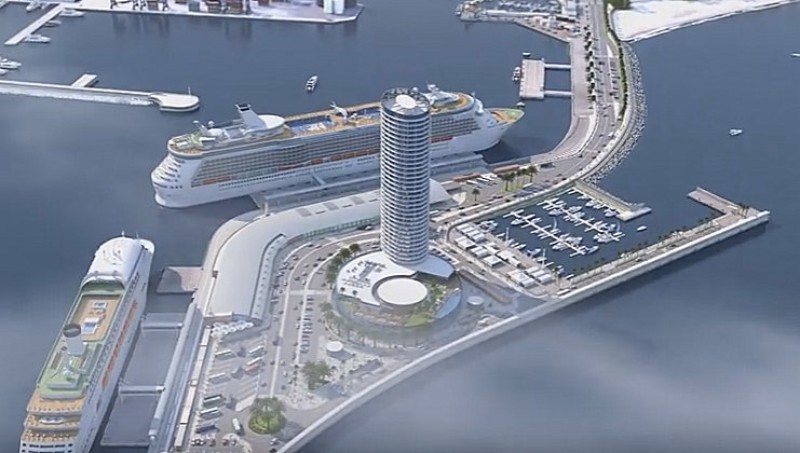 Málaga construirá un macrohotel de lujo en el puerto