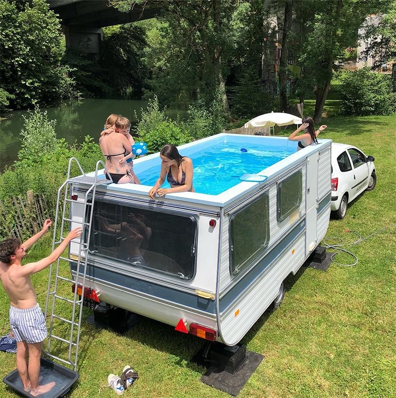 La piscina portátil Para llevártela donde quieras