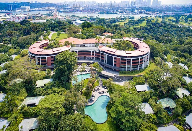 Así es el resort convertido en búnker donde se celebró la cumbre entre Trump y Kim Jon-Un