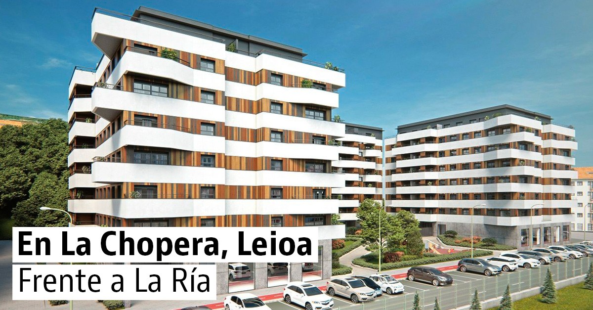 Neinor Homes levantará 122 viviendas nuevas en el municipio bilbaíno de Leioa