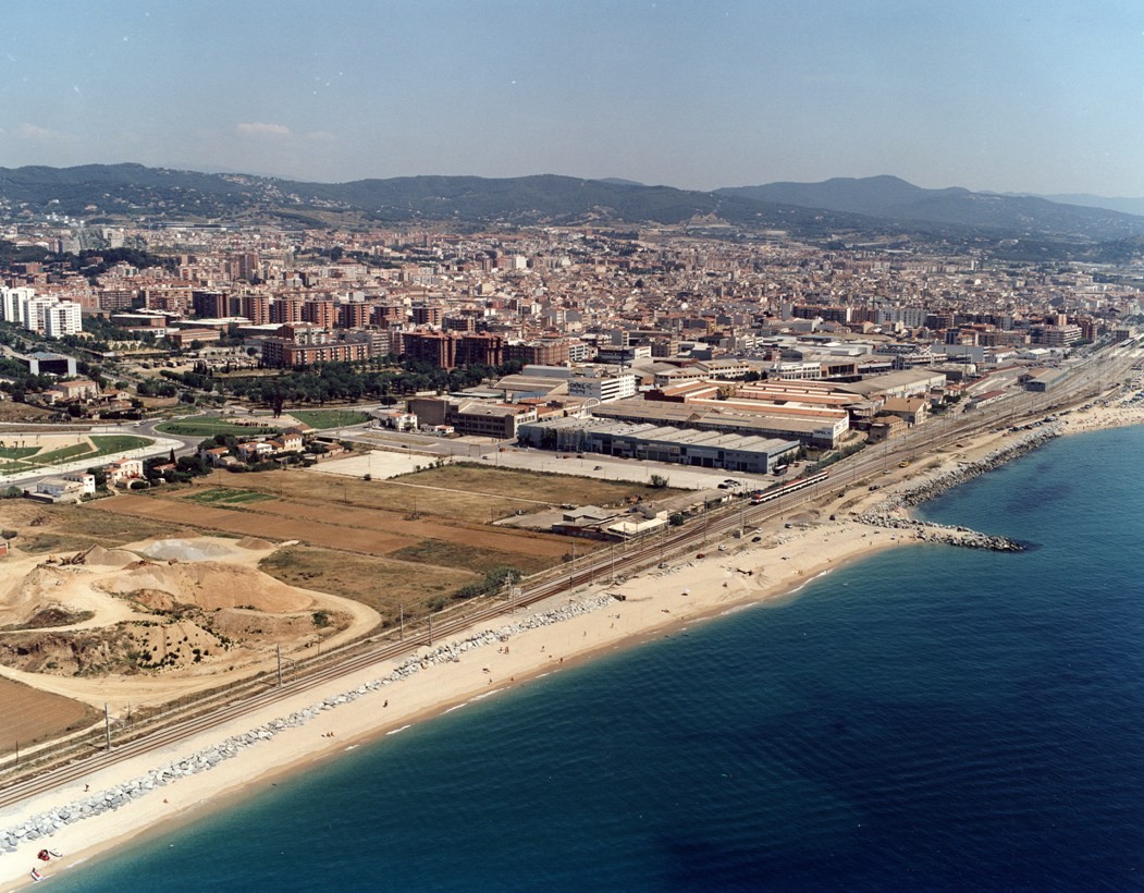 Playa De Ponent, Mataró, Barcelona / Fuente: mapama.gob.es