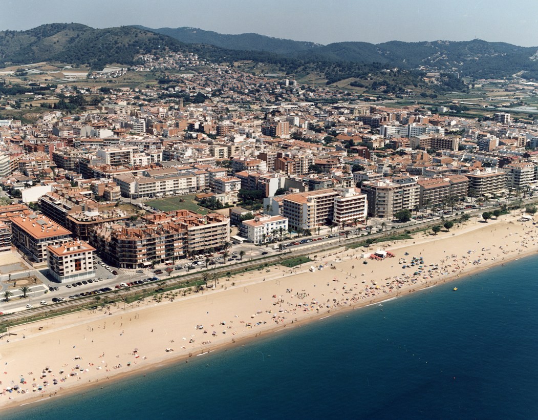 Playa Playa dels Pescadors, Pineda de Mar, Barcelona / Fuente: mapama.gob.es