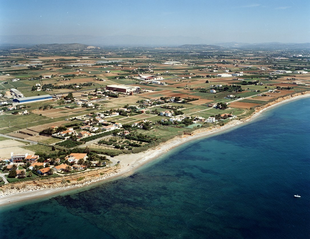 Playa Fondalet, Benicarló, Castellón / Fuente: mapama.gob.es