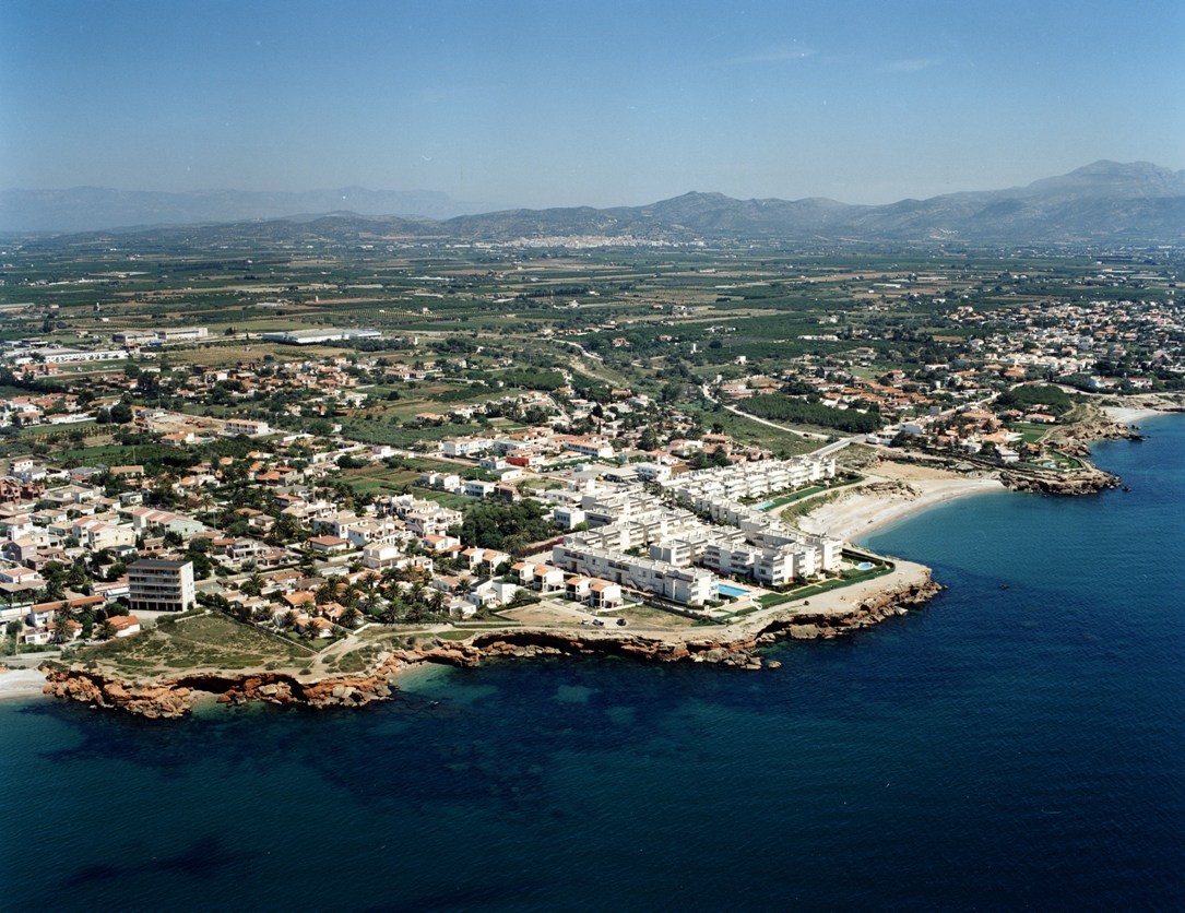 Playa Cala del Pinar o del Faralló, Vinaròs, Castellón / Fuente: mapama.gob.es