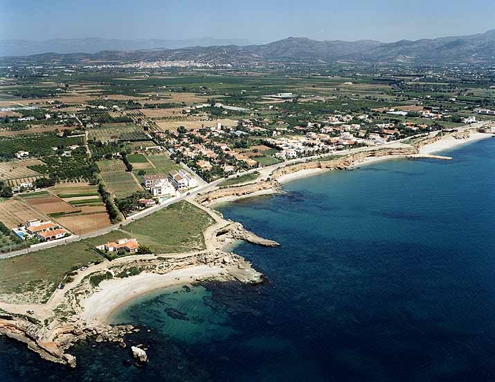 Playa Cala de La Foradada, Vinaròs, Castellón / Fuente: mapama.gob.es