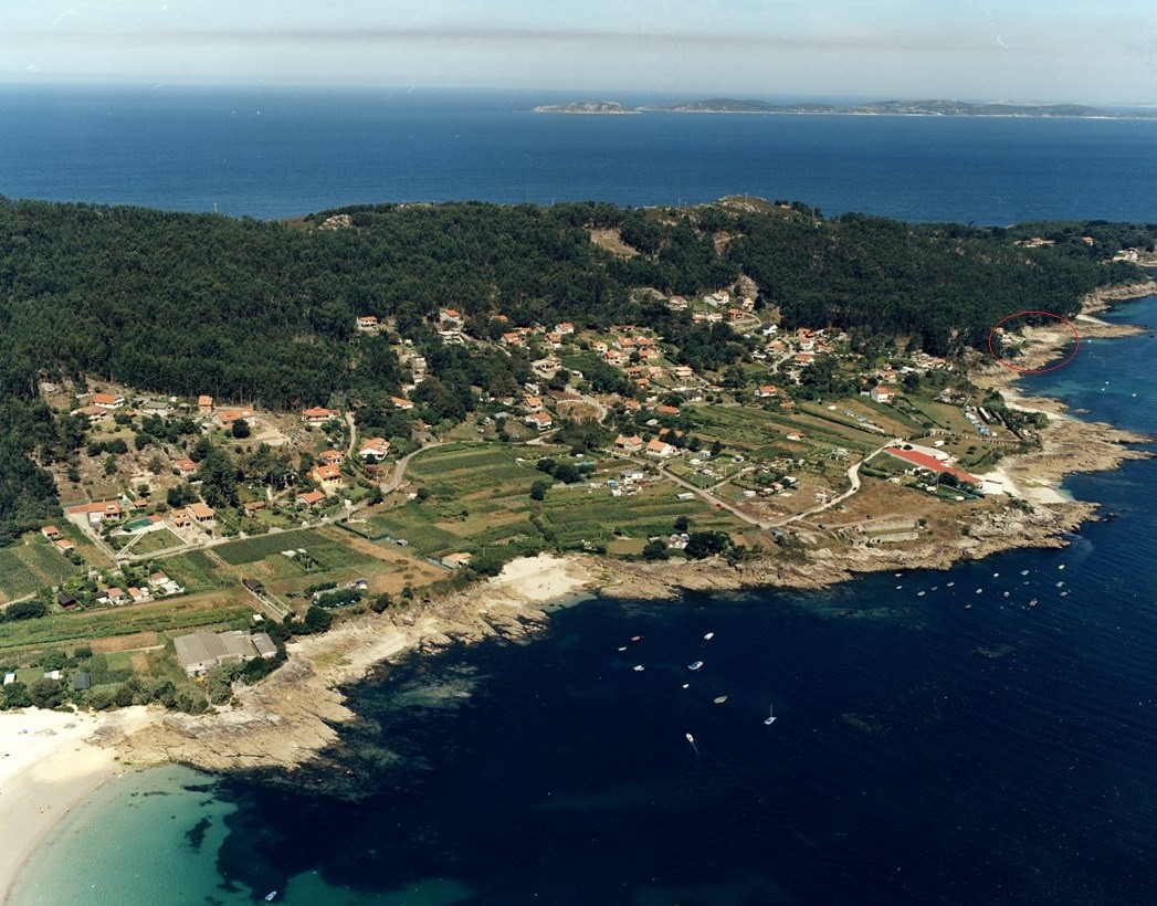 Playa Do Atranco, Cangas, Pontevedra / Fuente: mapama.gob.es