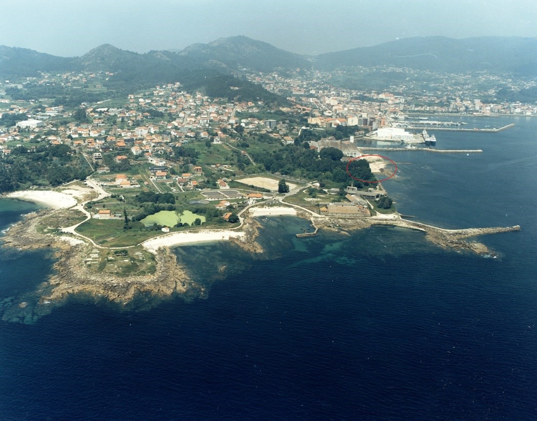 Playa Massó, Cangas, Pontevedra / Fuente: mapama.gob.es