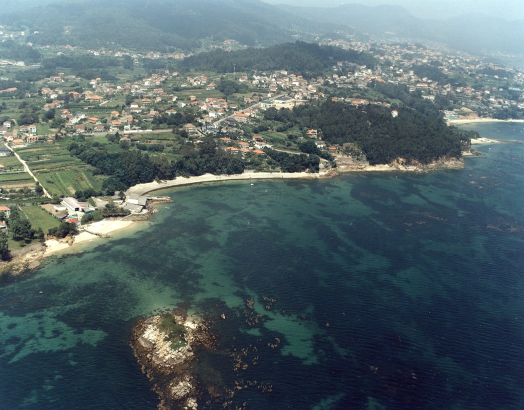 Playa Regueira, Moaña, Pontevedra / Fuente: mapama.gob.es