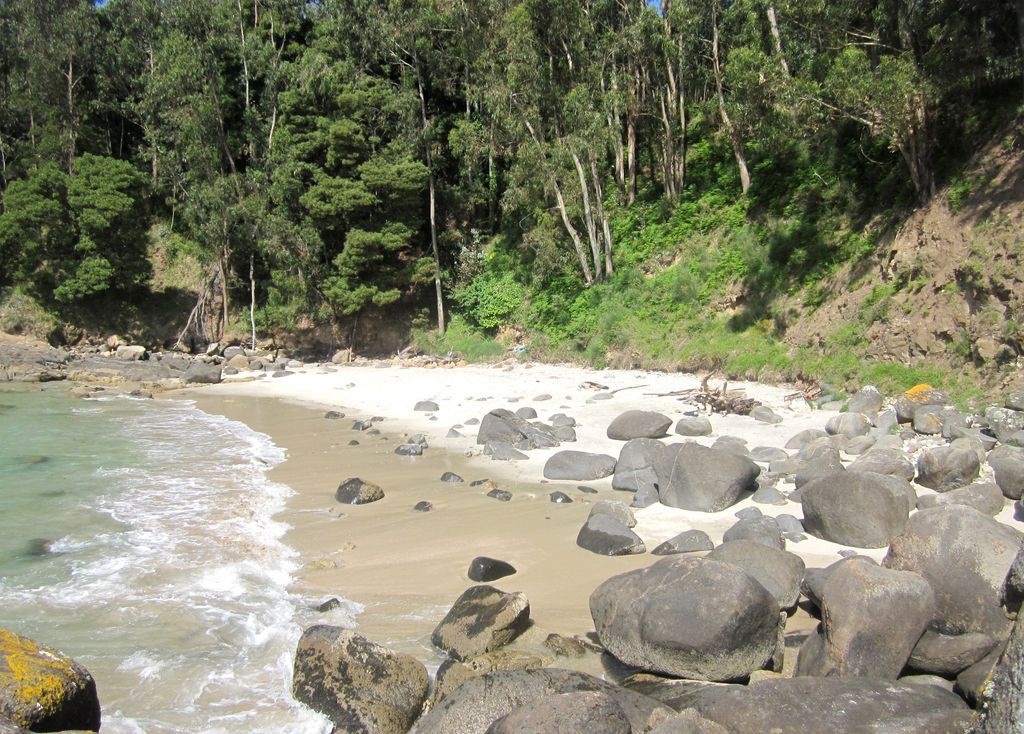 Playa Ribeiriña pequena, Moaña, Pontevedra / Fuente: mapama.gob.es