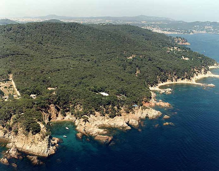 Playa Cala Estreta, Palamós, Girona / Fuente: mapama.gob.es