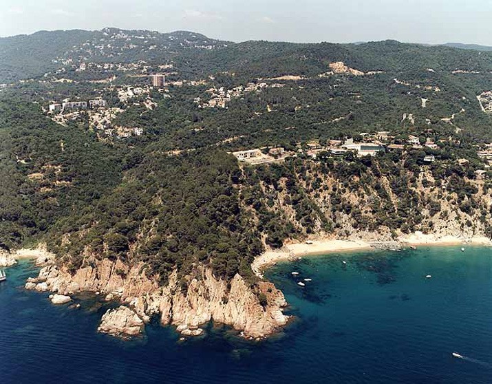 Playa Porto Pí, Tossa de Mar, Girona / Fuente: mapama.gob.es