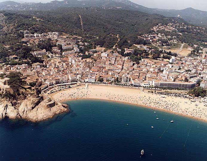 Playa Platja Gran, Tossa de Mar, Girona / Fuente: mapama.gob.es