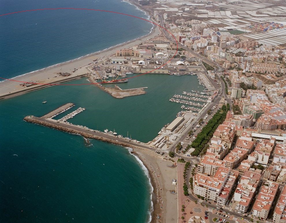 Playa Playa de Poniente, Adra, Almería / Fuente: mapama.gob.es