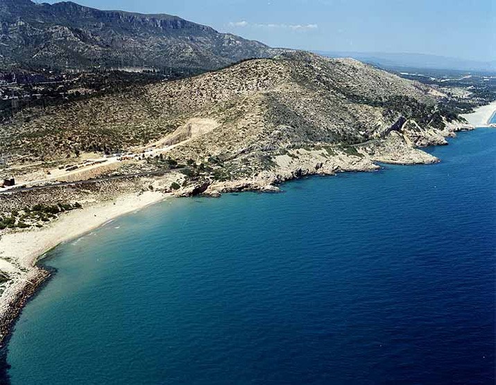 Playa Cala Justell, Vandellòs i l'Hospitalet de l'Infant, Tarragona / Fuente: mapama.gob.es