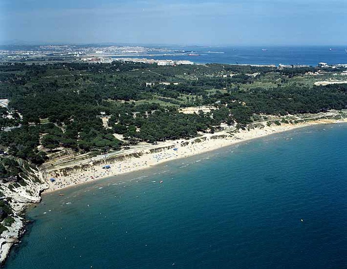 Playa Platja Llarga, Salou, Tarragona / Fuente: mapama.gob.es