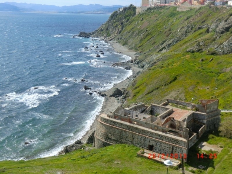 Playa Cala del Sarchal, Ceuta / Fuente: mapama.gob.es