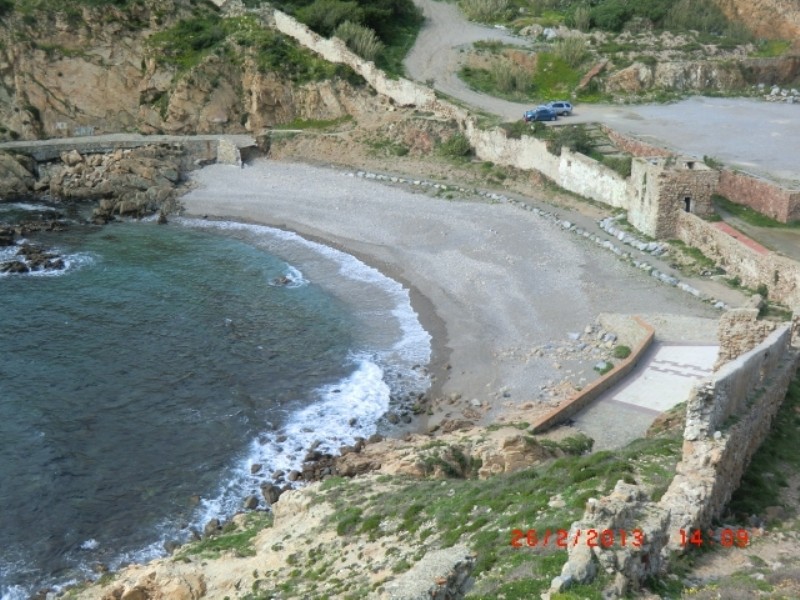 Playa El Desnarigado, Ceuta / Fuente: mapama.gob.es