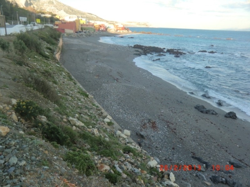 Playa Benzú, Ceuta / Fuente: mapama.gob.es