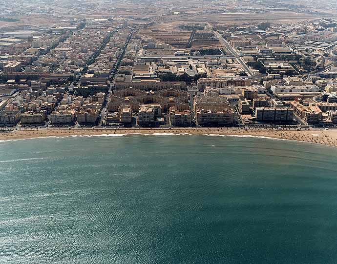 Playa Hipódromo, Melilla / Fuente: mapama.gob.es