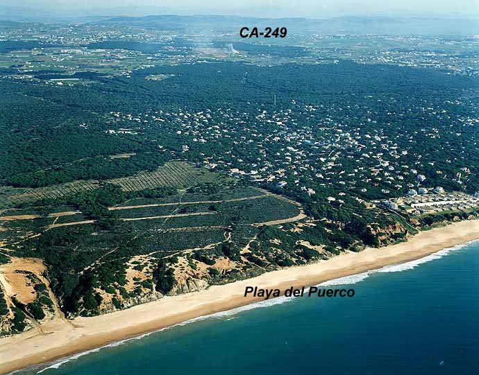 Playa El Puerco, Chiclana de la Frontera, Cádiz / Fuente: mapama.gob.es