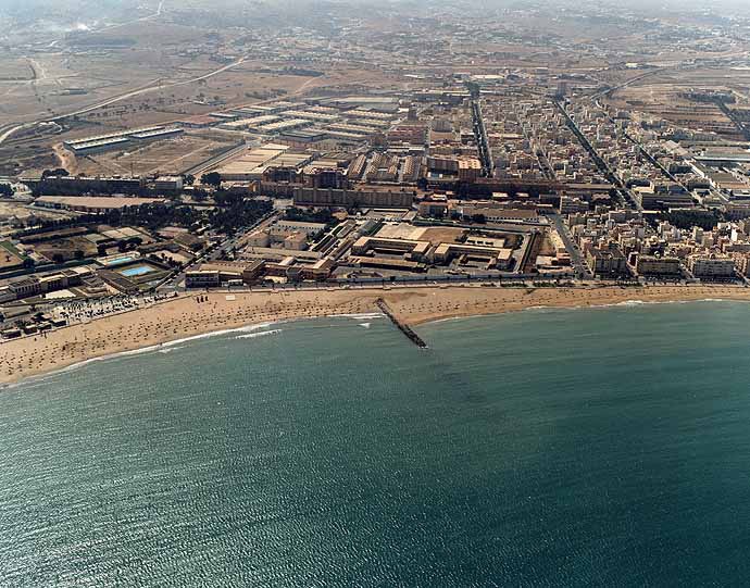Playa La Hípica, Melilla / Fuente: mapama.gob.es