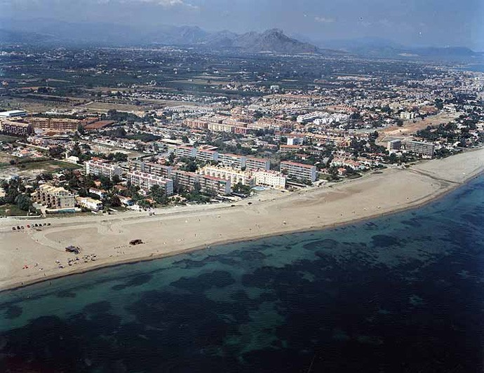 Playa Les Marines, Dénia, Alicante / Fuente: mapama.gob.es