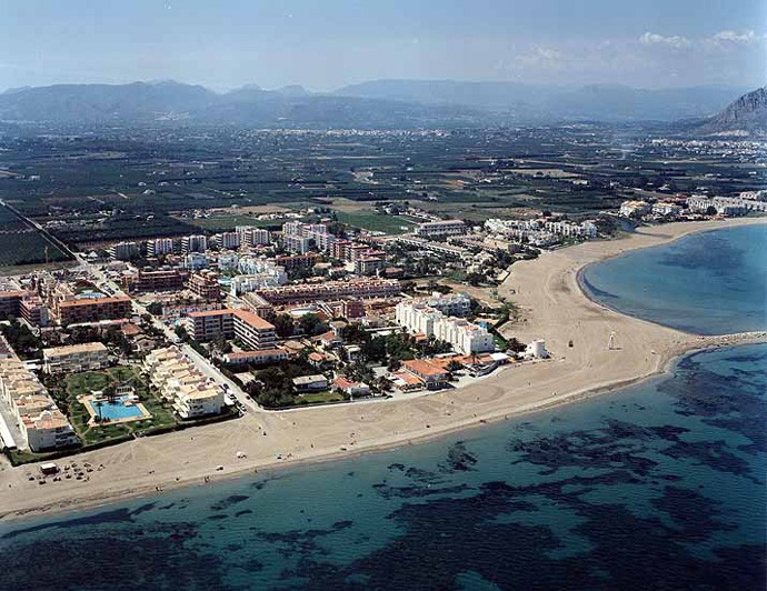 Playa Molinos y Palmeras, Dénia, Alicante / Fuente: mapama.gob.es