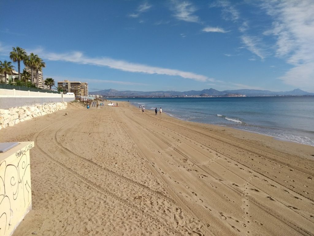 Playa Arenales del Sol, Elche/Elx, Alicante / Fuente: mapama.gob.es