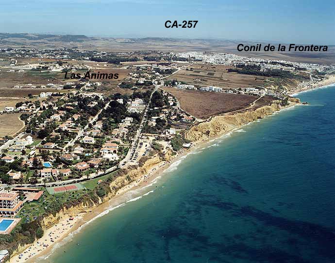 Playa Fuente del Gallo, Conil de la Frontera, Cádiz / Fuente: mapama.gob.es