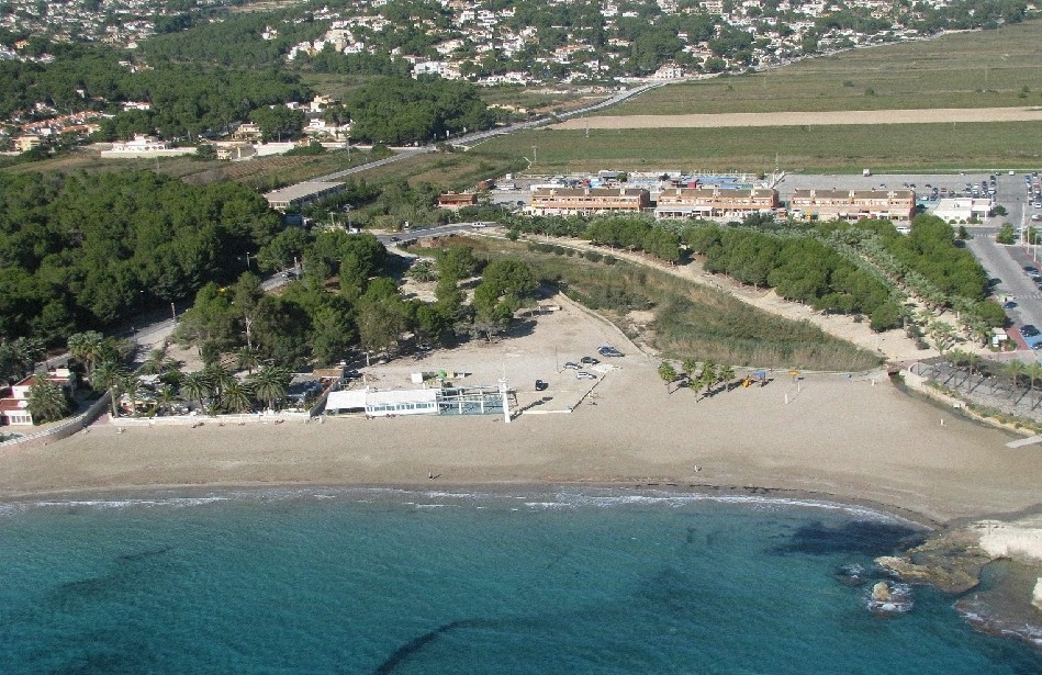 Playa La Ampolla, Teulada, Alicante / Fuente: mapama.gob.es