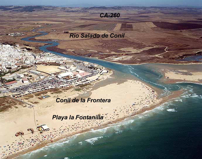 Playa Los Bateles, Conil de la Frontera, Cádiz / Fuente: mapama.gob.es