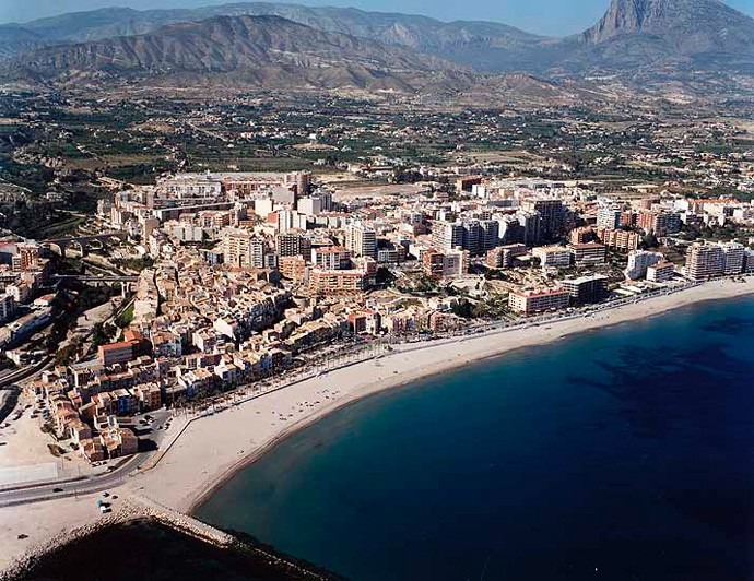 Playa Playa Centro, Villajoyosa/La Vila Joiosa, Alicante / Fuente: mapama.gob.es