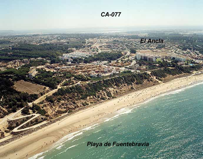 Playa Fuentebravía, El Puerto de Santa María, Cádiz / Fuente: mapama.gob.es