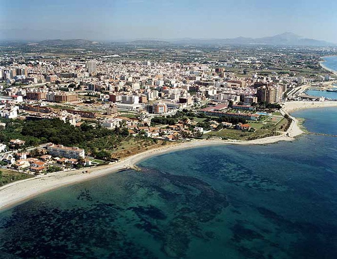 Playa Gurugú, Benicarló, Castellón / Fuente: mapama.gob.es
