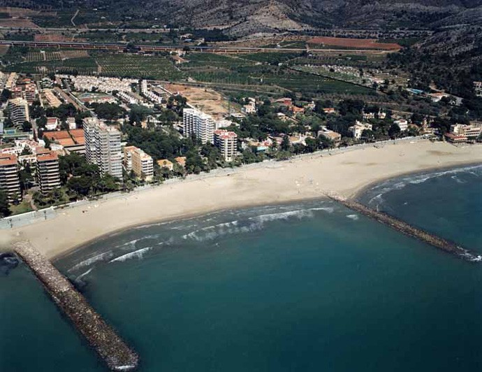 Playa Voramar, Benicasim/Benicàssim, Castellón / Fuente: mapama.gob.es