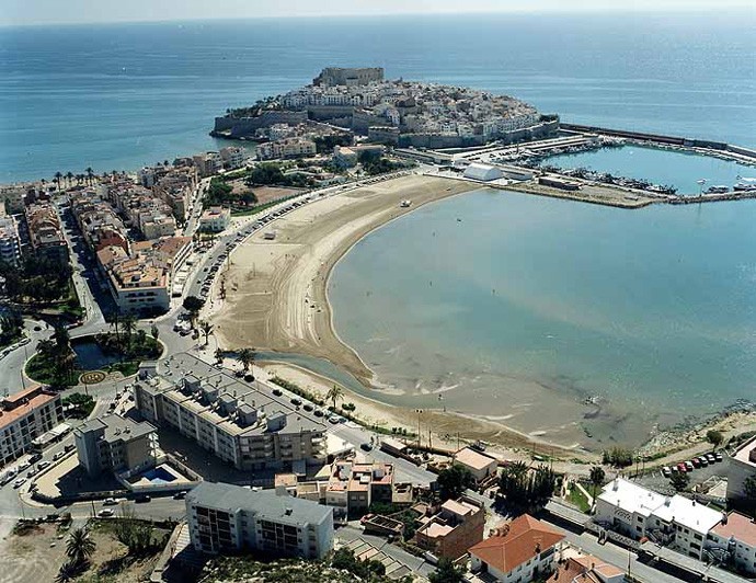 Playa Playa Sur, Peníscola/Peñíscola, Castellón / Fuente: mapama.gob.es