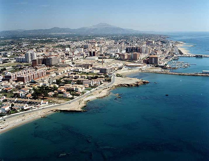 Playa Playa del Clot, Vinaròs, Castellón / Fuente: mapama.gob.es