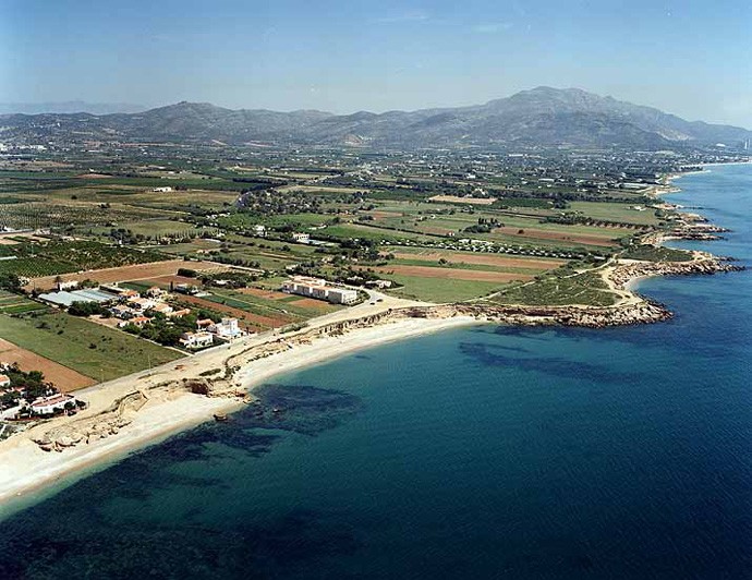 Playa Playa de les Deveses, Vinaròs, Castellón / Fuente: mapama.gob.es