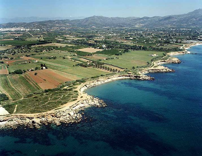 Playa Cala Sol de Riu, Vinaròs, Castellón / Fuente: mapama.gob.es