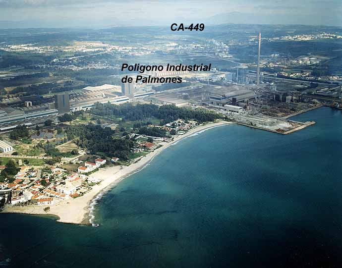 Playa Palmones, Los Barrios, Cádiz / Fuente: mapama.gob.es