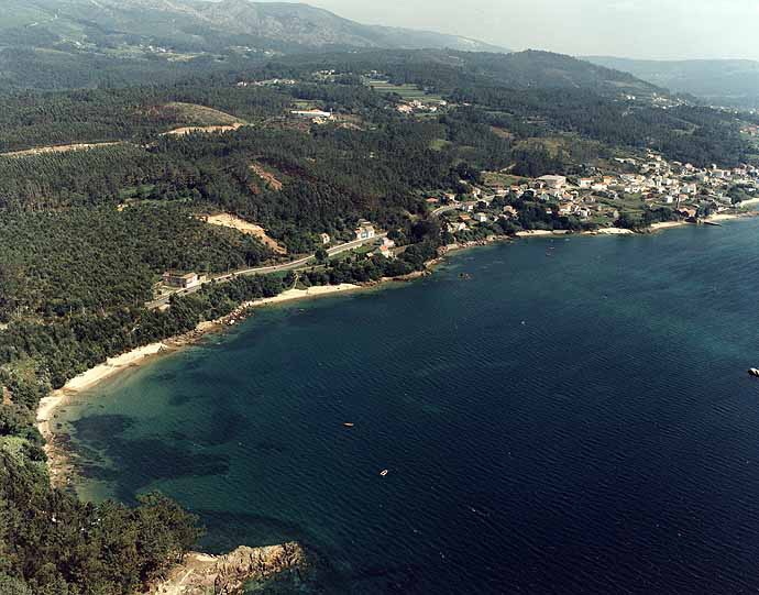 Playa La Poza, A Pobra do Caramiñal, A Coruña / Fuente: mapama.gob.es