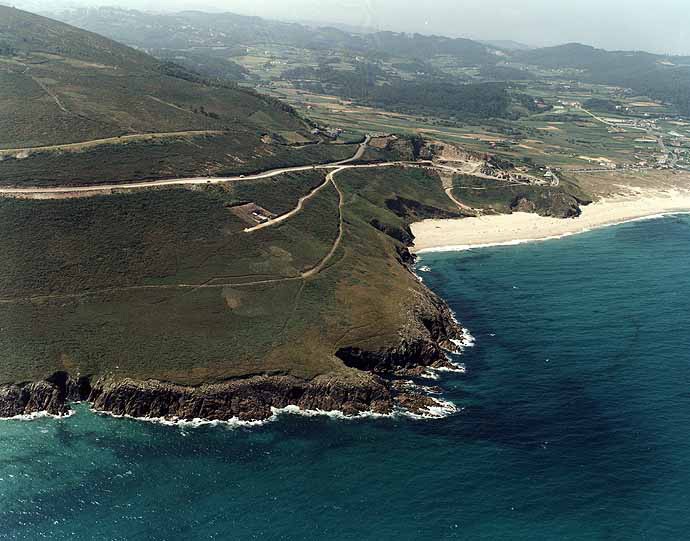 Playa Combouzas, Arteixo, A Coruña / Fuente: mapama.gob.es