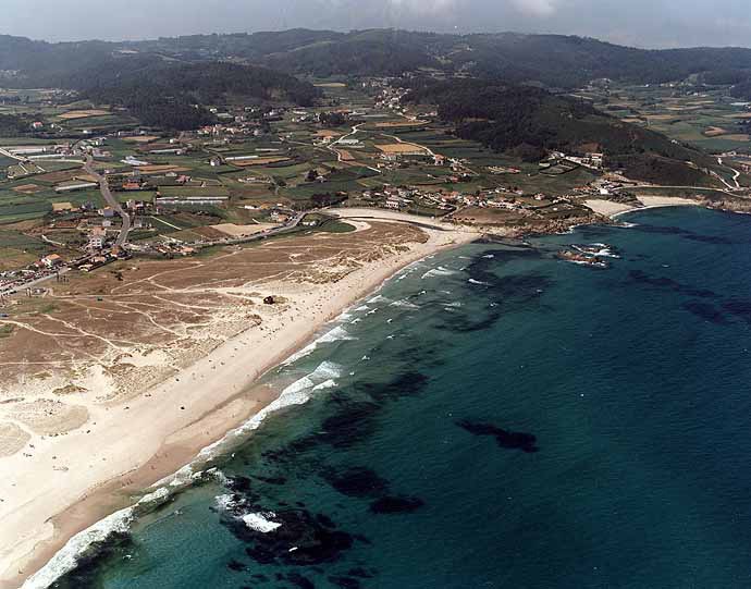 Playa Santa Irene, Arteixo, A Coruña / Fuente: mapama.gob.es