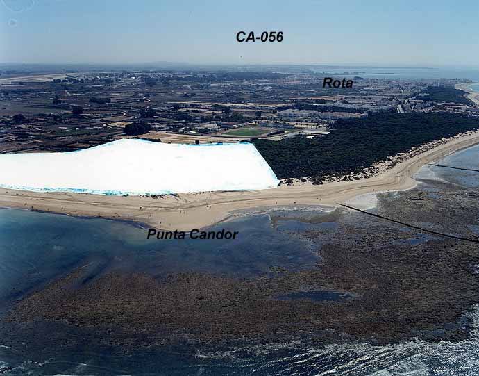 Playa Punta Candor, Rota, Cádiz / Fuente: mapama.gob.es