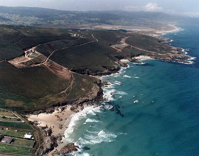 Playa Leira, Carballo, A Coruña / Fuente: mapama.gob.es