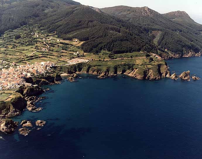 Playa Cala de O Peiral, Cariño, A Coruña / Fuente: mapama.gob.es
