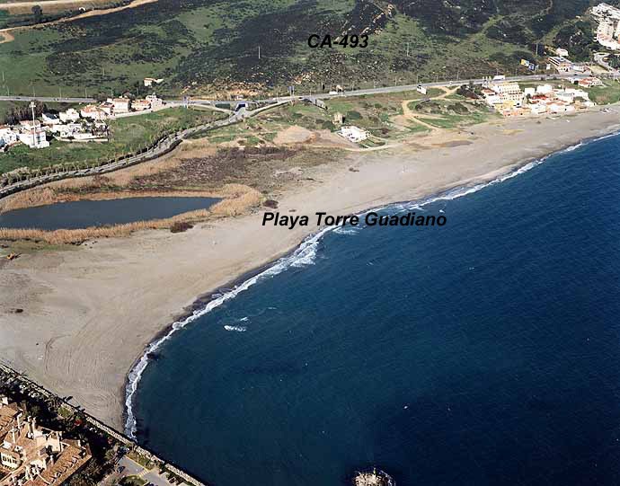 Playa Torreguadiaro, San Roque, Cádiz / Fuente: mapama.gob.es